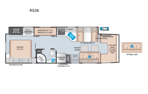 2022 Thor Motor Coach Omni RS36 RV rental photo 9