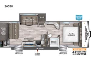 Parker’s Trailer 2022 Transcend 265BH