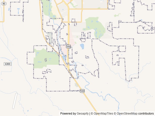 Map for New Geopro with Easy Mountain Access near Montrose, CO