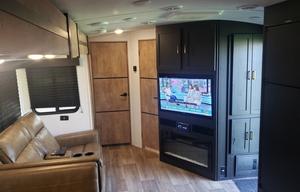 RV outback with private bunkroom