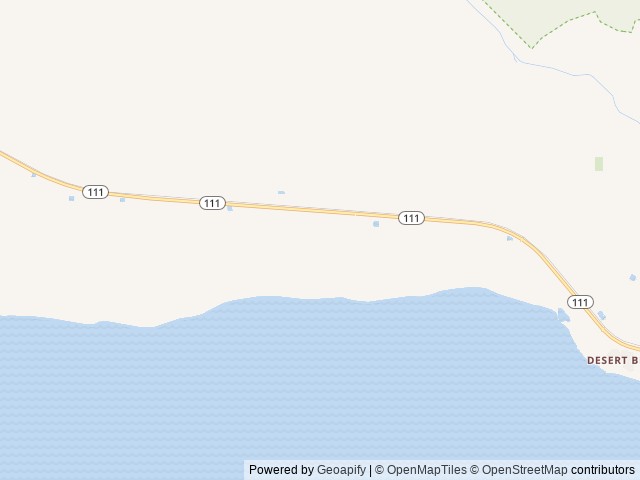 Map of Rancho Del Sol Mhrv Community location at Mecca, CA, United States