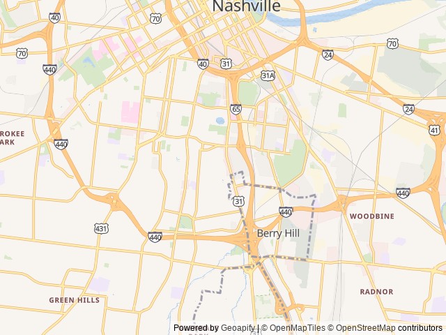 Map for 2025 Storyteller Crew ModeXL with 5 Seatbelts near Nashville, TN