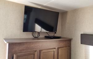 RV Trailer Delivered to Your Reserved Camping site