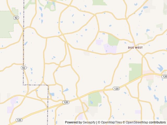 Map for Glamper Camper near Powder Springs, GA