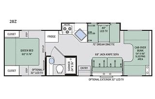 Tahoe RV Rental | Delivery Available | Sleeps 6-8