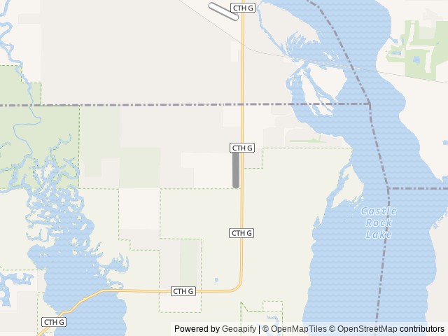 Map of Summer Hideaway RV Campground Resort location at Necedah, WI, United States
