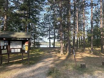 A photo of beach Mack Lake ORV Campground