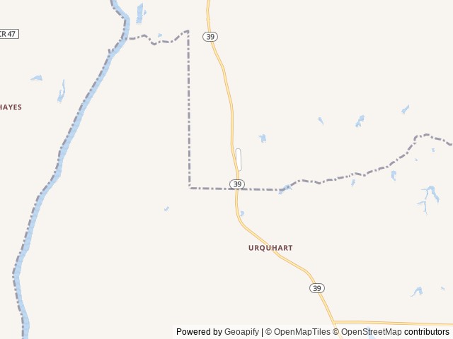 Map for 2024 Heartland Pioneer BH 270 near Fort Gaines, AL