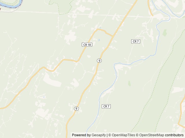 Map of Firefly Ridge location at Great Cacapon, WV, United States