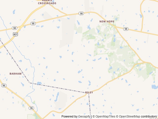 Map for 2021 Forest River RV Cardinal Limited 377MBLE near Youngsville, NC