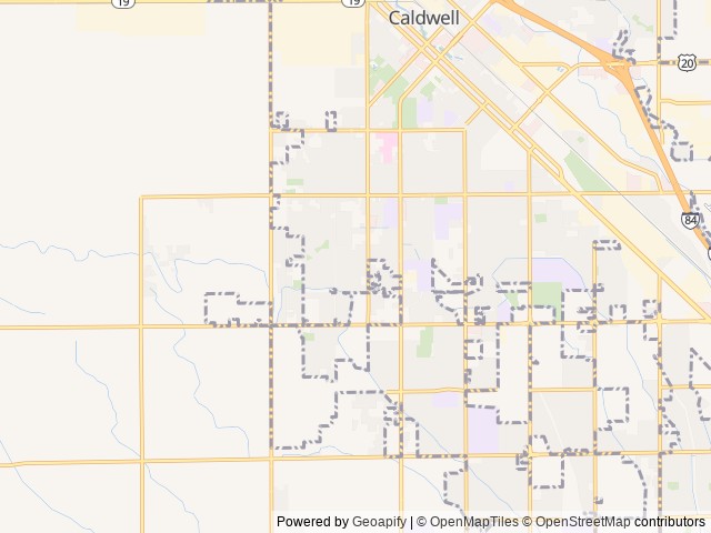 Map for OutWest RV Rental Delivery & Set-up near Caldwell, ID