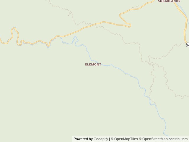 Map of Appalachian Clubhouse location at Gatlinburg, TN, United States