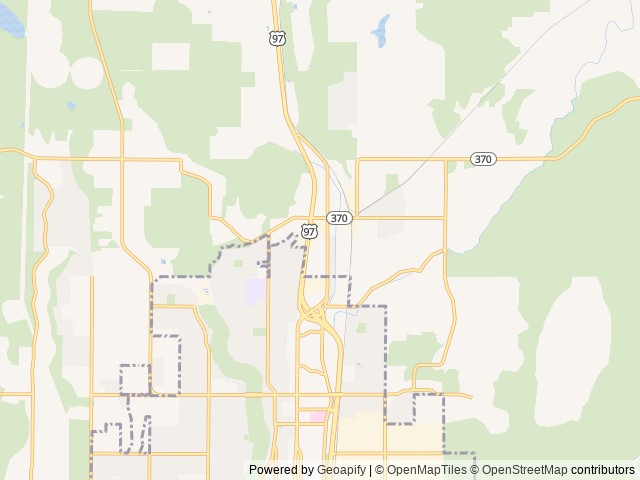 Map for Lady Grey - 2022 Thor Tranquility Camper Van near Redmond, OR