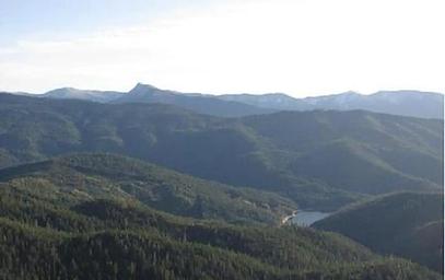 View of Acorn Woman Lake