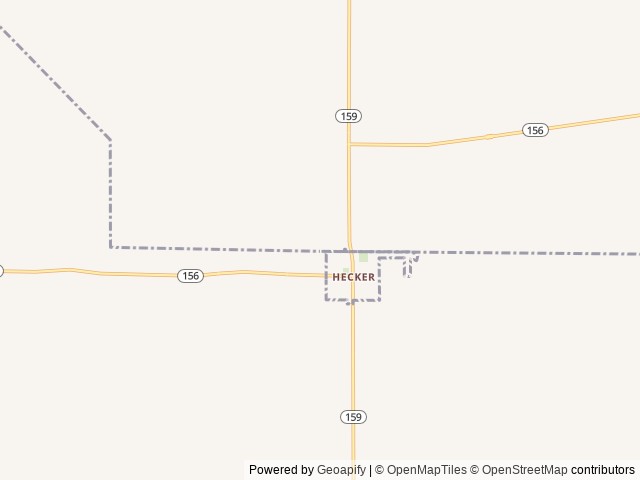 Map for Family Haven near Hecker, MO