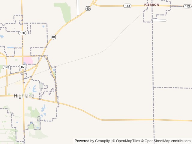 Map for Glamping YOLO   2016 Open Range RV  38RGR near Highland, MO