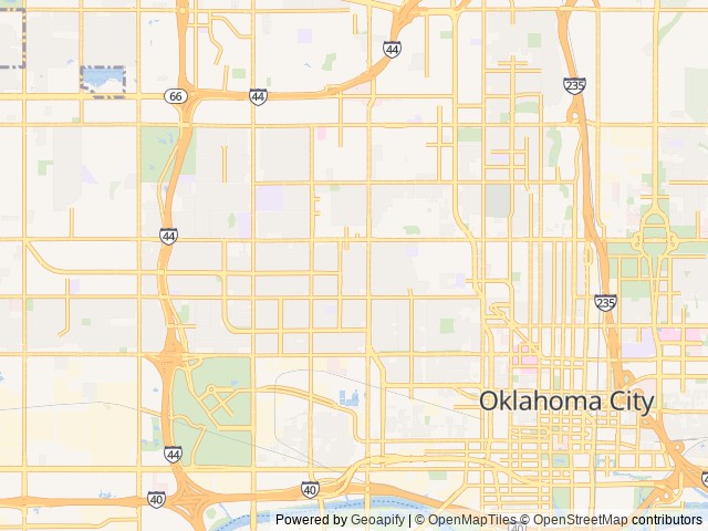 Map for Toy Hauler with plenty of room and lots of extras near Oklahoma City, OK