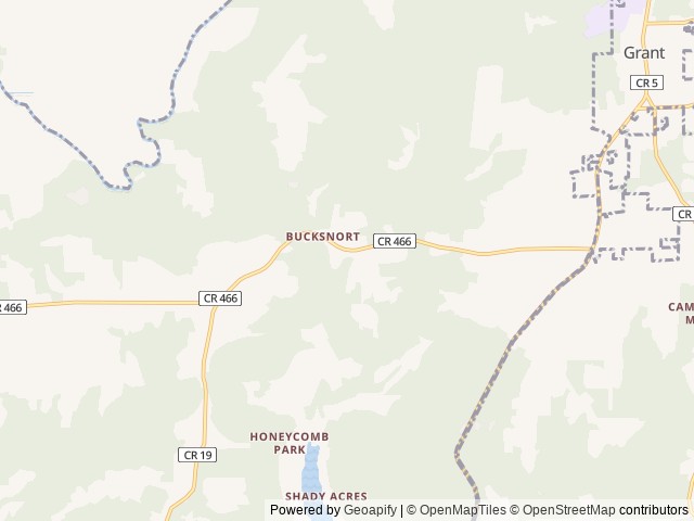 Map for Sweet Serenity Heartland BigHorn - 5 Slide Outs near Grant, TN