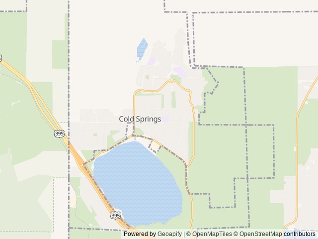 Map for 2024 Dutchmen RV Coleman Lantern LT Series 17B near Reno, CA