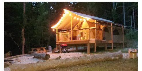 The Whippoorwill's Nest Glamping Tent