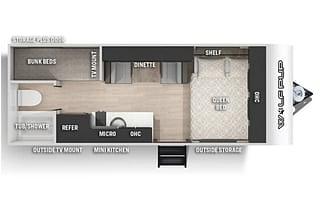 2022 Forest River RV Cherokee Cascade 16BHS
