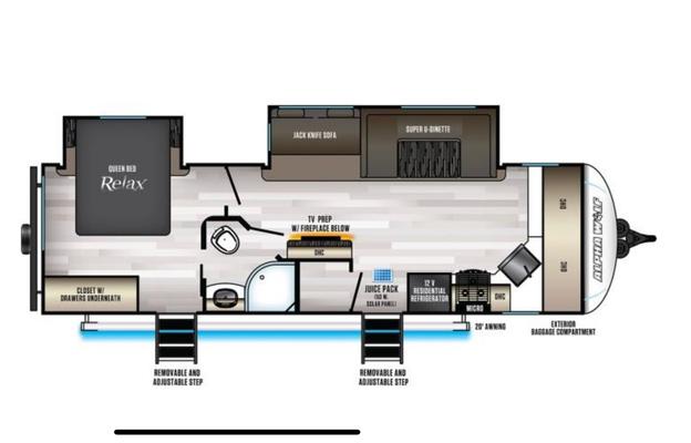 2022 Forest River RV Cherokee Alpha Wolf 28FK-L