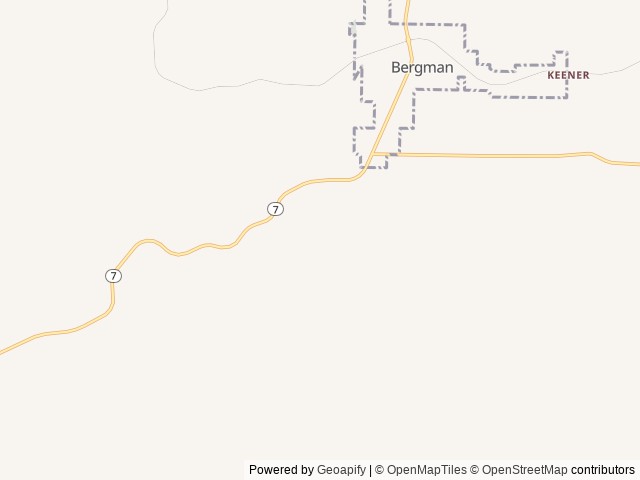 Map for 2022 Dutchmen RV Coleman Lantern LT Series 2755BH near Harrison, MO