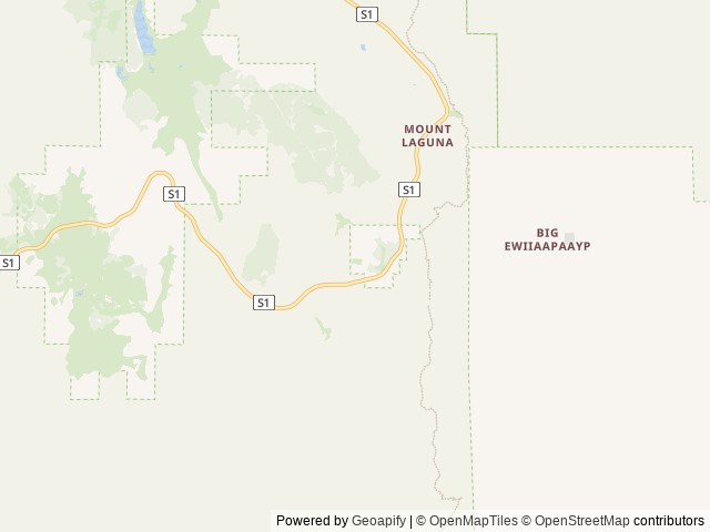 Map of Wooded Hill Group location at Alpine, CA, United States