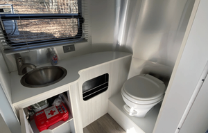 Airstream 22FB Bambi Private Hillside Campground