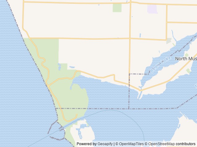 Map for Gabby's Little Lemon Lounge near Muskegon, WI