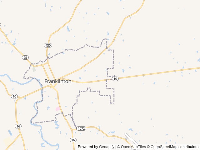 Map for * Your Home Away From Home 2b/2b * Delivery Only * near Franklinton, LA