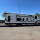 2020 Genesis 5th Wheel Toyhauler with deck patio
