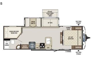 "Shelly": 28ft Bunkhouse, Pets + Film OK, Delivery
