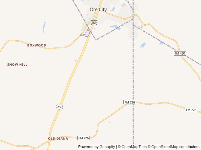 Map for 2022 Jayco Jay Flight SLX 264BH near Diana, LA