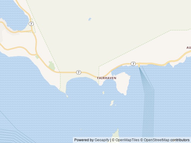 Map of Auk Village Campground location at Juneau, AK, United States