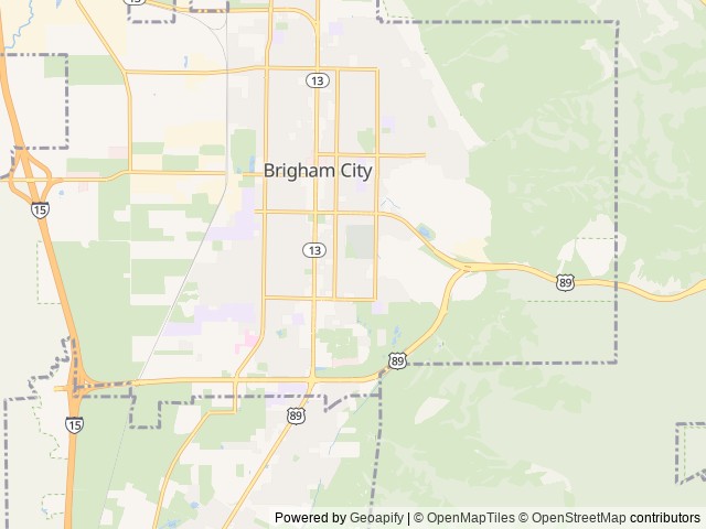 Map of Love's RV Stop-Brigham City UT 686 location at Brigham City, UT, United States