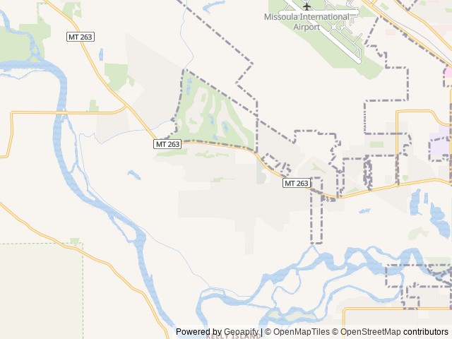 Map for 2021 Keystone RV Springdale 282BHWE near Missoula, MT