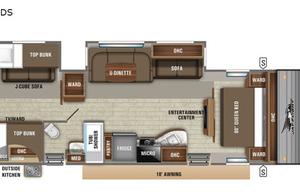 Smoky Mountain Family Bunkhouse-Sleeps 8-Delivery