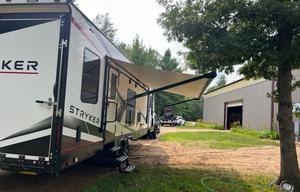16 FT GARAGE TOY HAULER/CAMPER- - All inclusive
