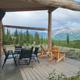 The deck of the Pavilion has ample seating and sweeping views.