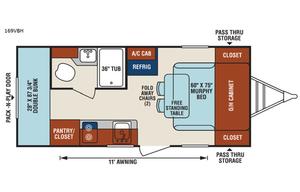 2018 Venture RV Sonic Lite 169VBH