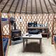 Inside Limber Yurt