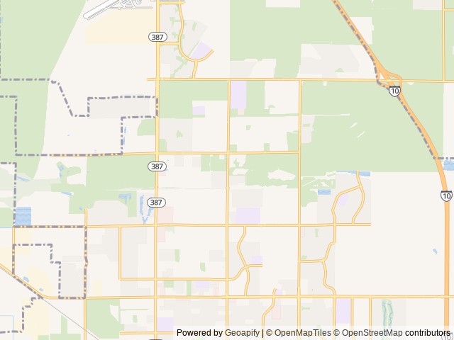 Map of Rancho Del Sol location at Casa Grande, AZ, United States