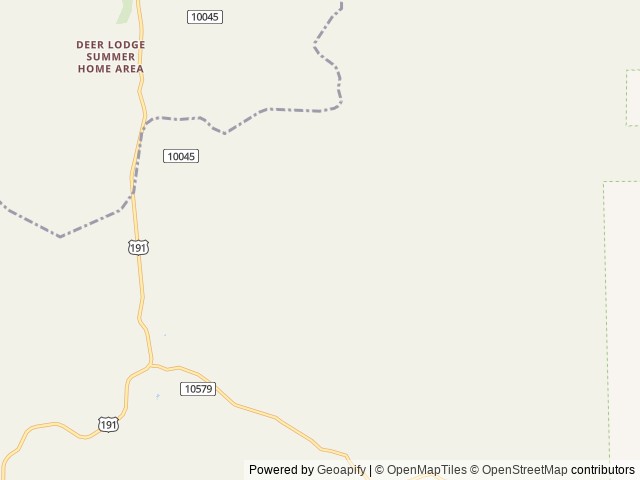 Map of Limber Flag Yurt location at Vernal, UT, United States