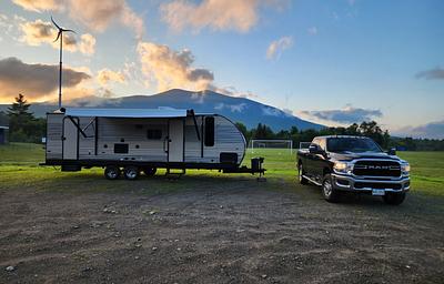 Maine and New Hampshire camping at it's best!