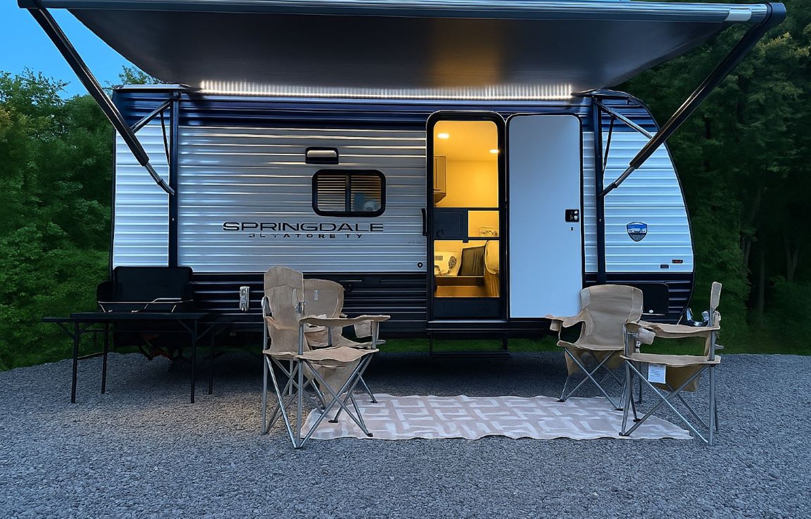 2025 Springdale - Beachy Camper w/Bunks, Pets OK