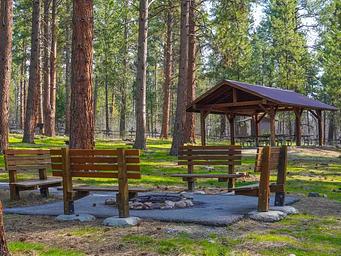 LARRY CREEK GROUP CAMP Fire Ring