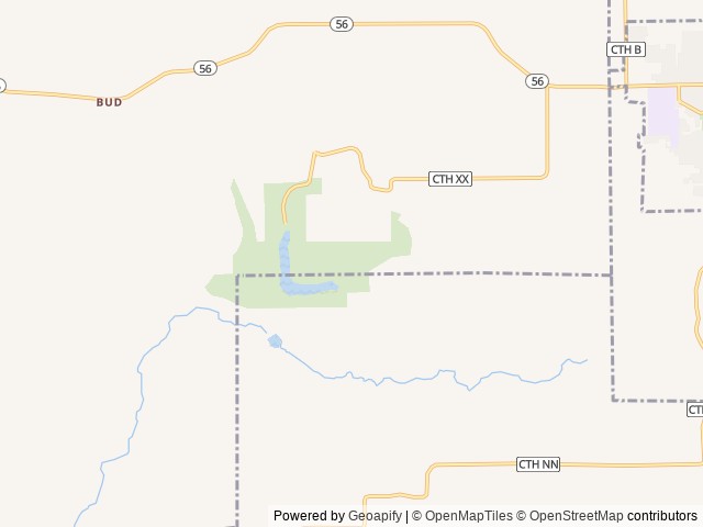 Map of Sidie Hollow County Park Campground location at Viroqua, WI, United States