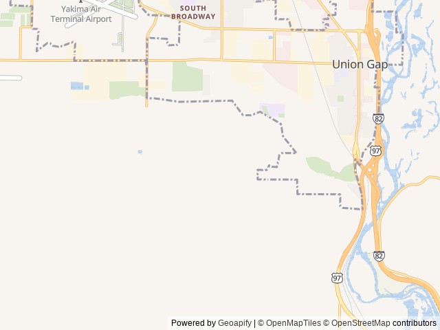 Map for 2021 Keystone Springdale  Bunkhouse near Yakima, WA