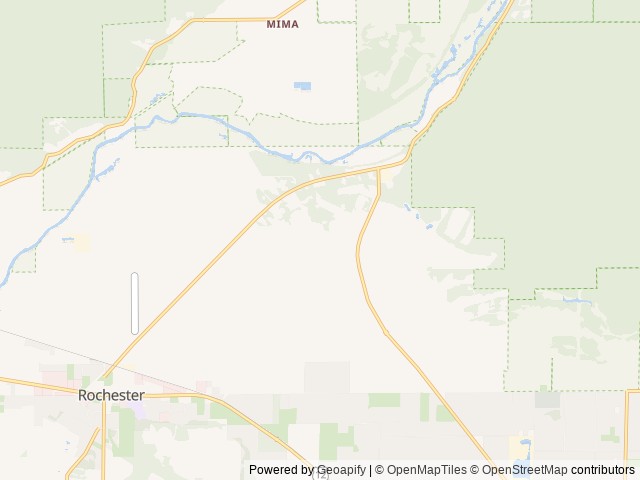Map for 2025 Keystone RV Coleman 17B near Rochester, WA